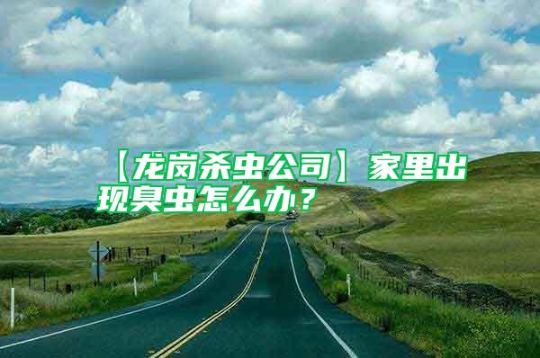 【龍崗殺蟲公司】家里出現(xiàn)臭蟲怎么辦？