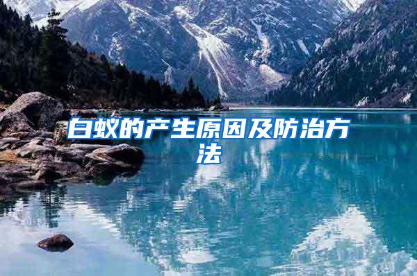 白蟻的產(chǎn)生原因及防治方法